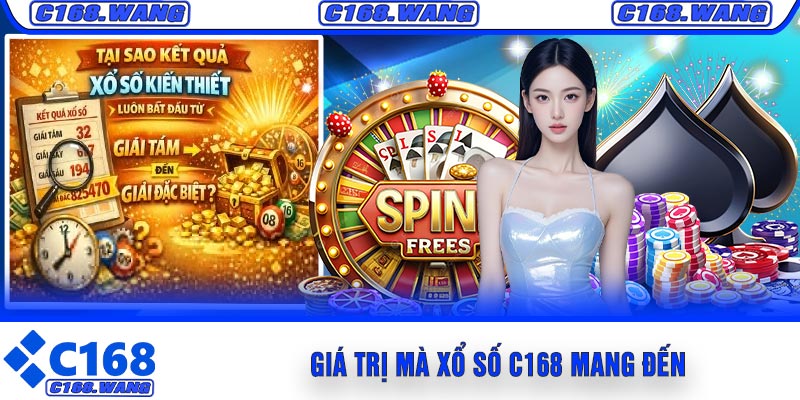 Giá Trị Mà Xổ Số C168 Mang Đến